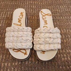 Sam Edelman white sandals size 6